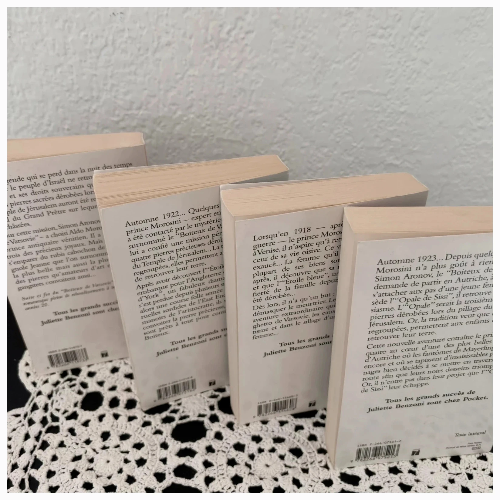 Lot of 4 novels by Juliette Benzoni – Pocket – The Lame Man of Warsaw – photo 3